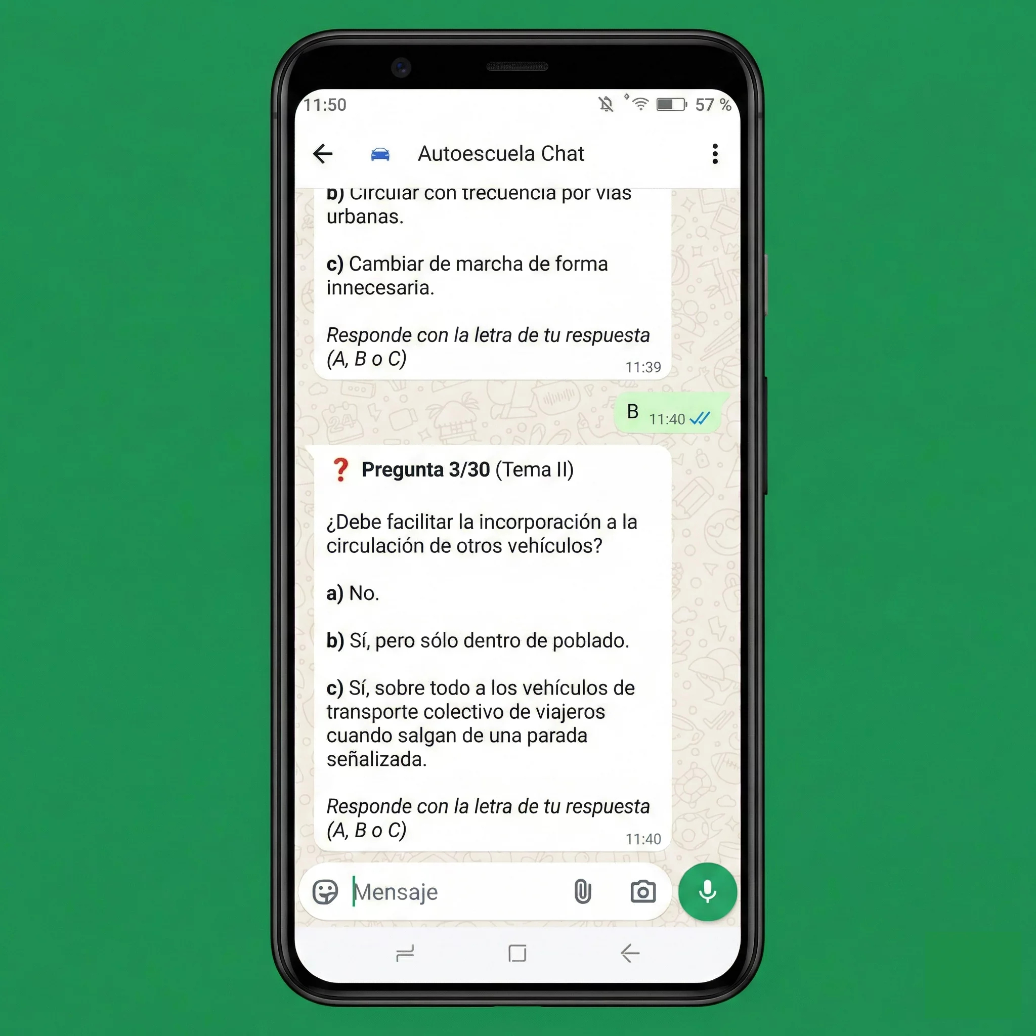 Dashboard de gestión de alumnos y vista de chat móvil